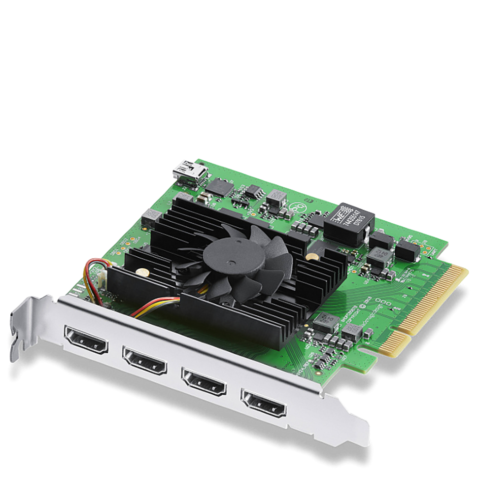 Плата видеозахвата Blackmagic DeckLink Quad HDMI Recorder 
