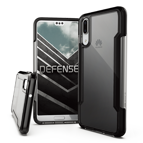 Чехол X-Doria Defense Clear для Huawei P20 Black 