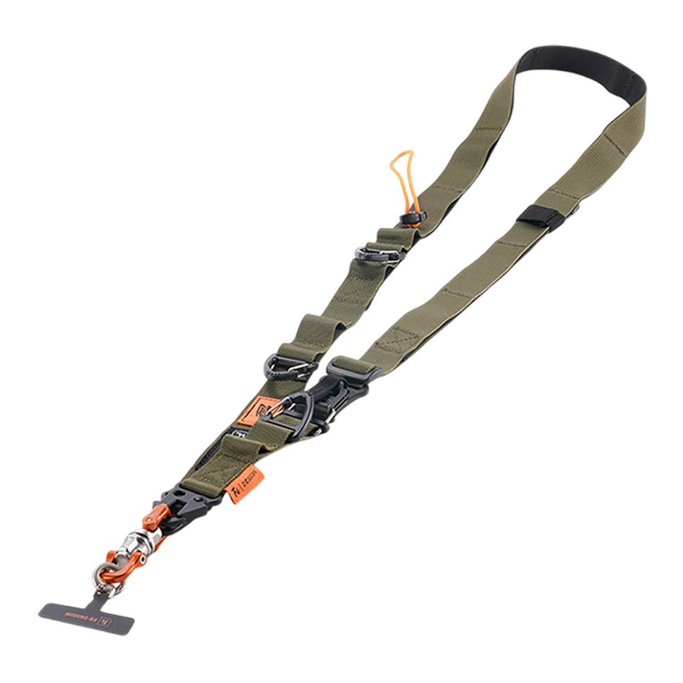 Ремень наплечный Tilta Fe Shoulder Strap Buckle Kit для смартфона Зелёный/Оранжевый 