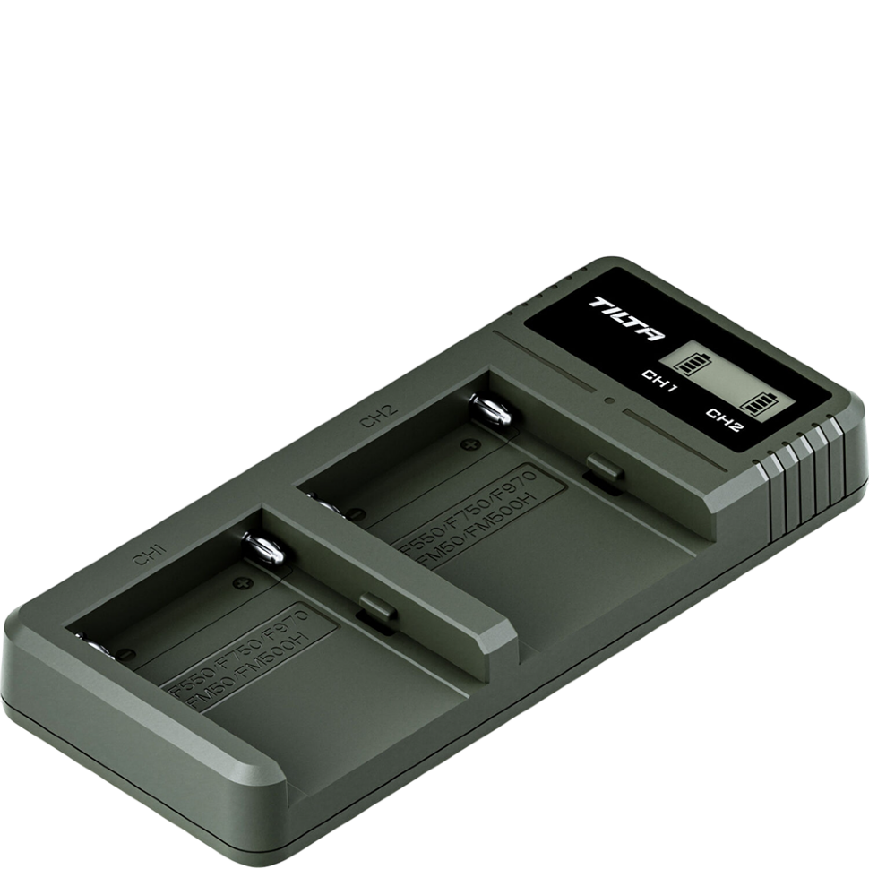 Зарядное устройство Tilta Battery Charger для NP-F Зелёное 