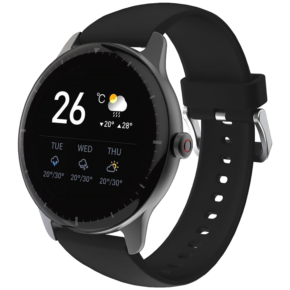 Умные часы Doogee CR1 Smartwatch RU Чёрные 
