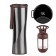 Термокружка Kiss Kiss Fish MOKA Smart Cup OLED 430мл Серая - Изображение 219887