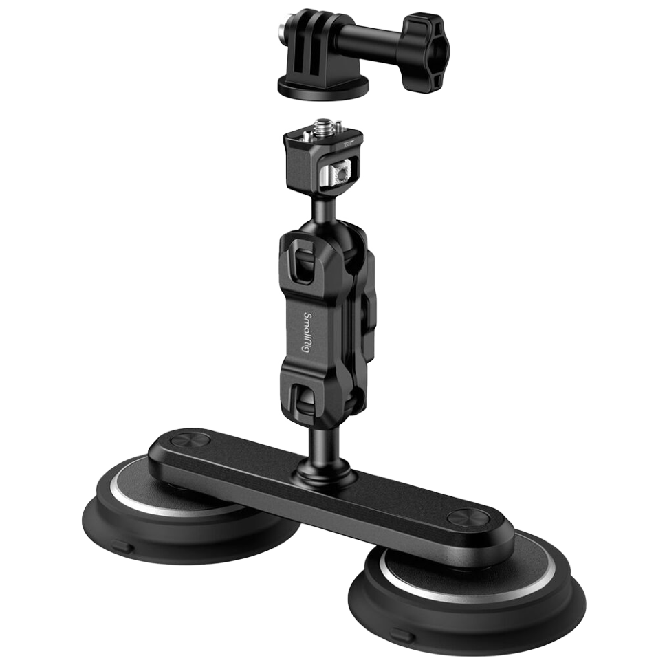 Magic arm с магнитной присоской SmallRig 4467 Dual Suction Cup для экшн-камеры 