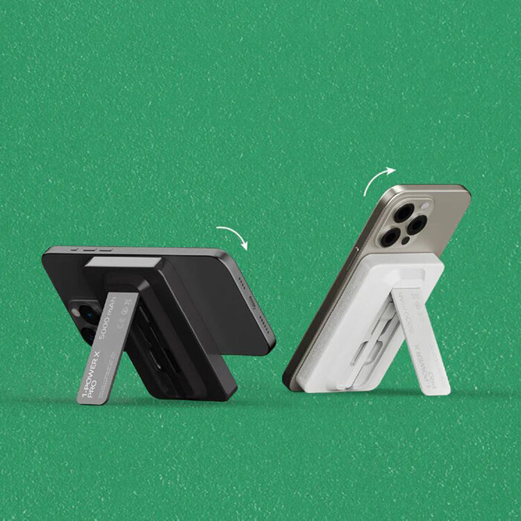 Внешний аккумулятор с беспроводной зарядкой Momax 1-Power X Pro 10000mAh Type-C Белый IP132HKW