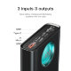 Внешний аккумулятор Baseus Mulight QC3.0 + PD3.0 20000mAh Черный - Изображение 86132