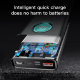 Внешний аккумулятор Baseus Mulight QC3.0 + PD3.0 20000mAh Черный - Изображение 86134