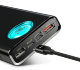 Внешний аккумулятор Baseus Mulight QC3.0 + PD3.0 20000mAh Черный - Изображение 86141