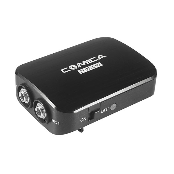 Микрофон петличный двойной CoMica DUALLAV CVM-D03