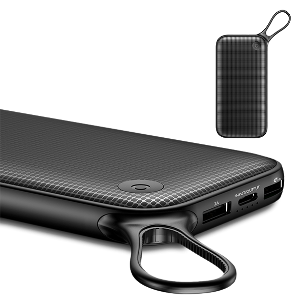 Внешний аккумулятор Baseus Powerful QC3.0 Dual Input 20000mAh Чёрный 