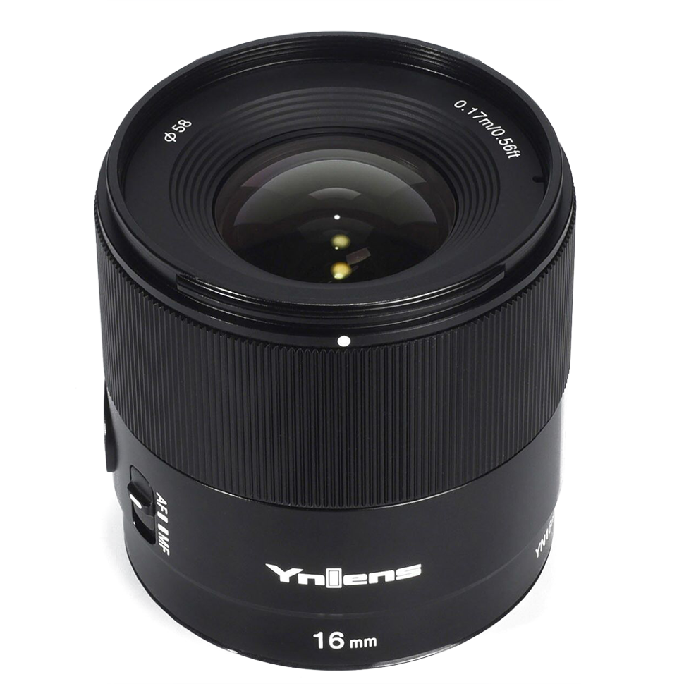 Объектив YongNuo YN16mm F1.8S DA DSM E-mount 
