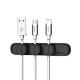 Держатель проводов Baseus Cable Clip Peas Чёрный - Изображение 120027