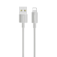 Артикул: 80038. Кабель Usams SJ709 YD Lightning 2.4A 1м Белый