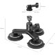 Шаровая голова с магнитной присоской SmallRig 4468 Triple Suction Cup для экшн-камеры - Изображение 234267