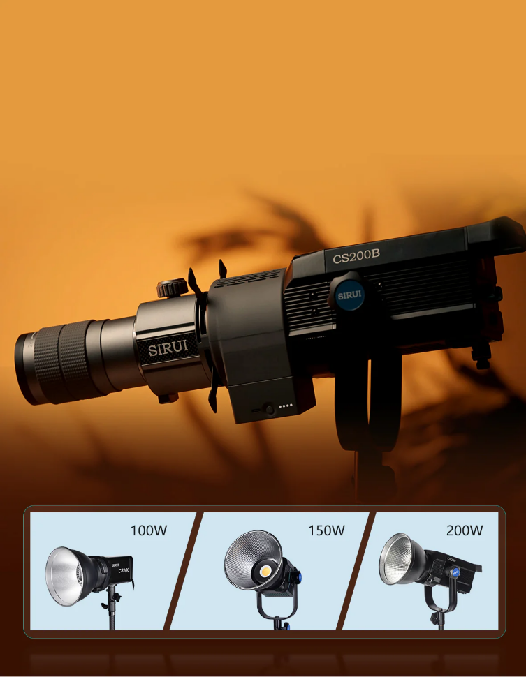 

Проекционная насадка Sirui 18° - 36° Zoom Spotlight P1836A