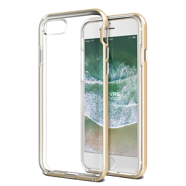 Чехол VRS Design New Crystal Bumper для iPhone 8/7 Золото 