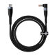 Кабель Baseus Zinc Magnetic Type-C - DC 4.0/1.7мм 100W 2м Чёрный - Изображение 162351