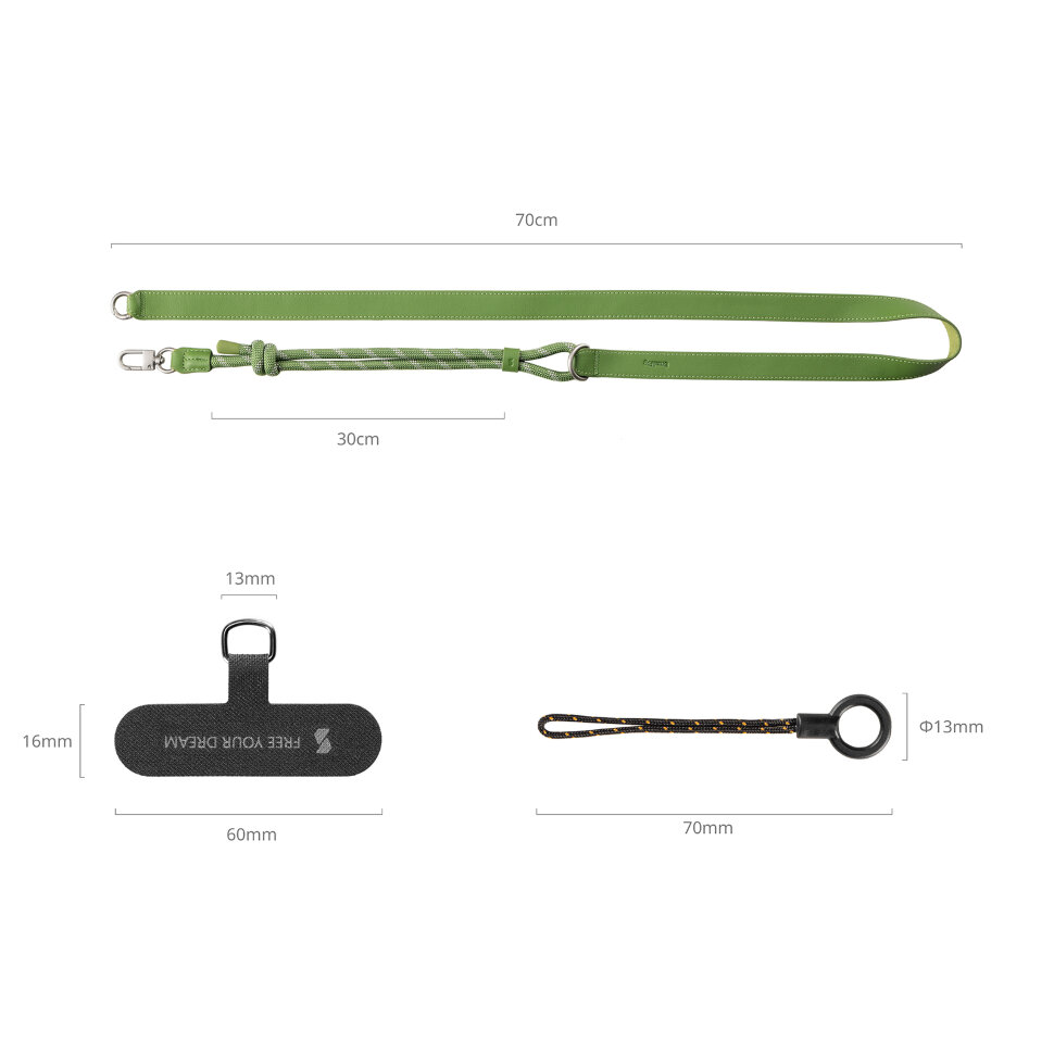 

Ремешок нашейный SmallRig FilMov Shoulder Strap для смартфона Зелёный 5301