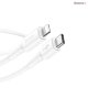 Кабель Baseus Mini Type-C/Lightning PD 18W 1m Белый - Изображение 96860