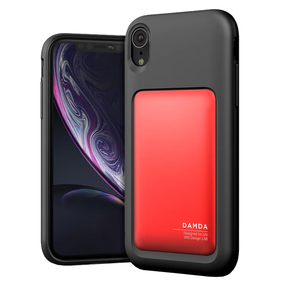 Чехол VRS Design Damda High Pro Shield для iPhone XR Deep Red 