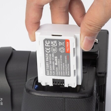 

Аккумулятор Viltrox NP-FZ100 Type-C TNP-FZ100