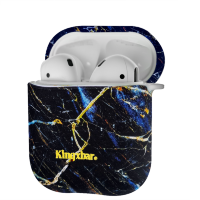 Артикул: 20639. Чехол PQY Marble для Apple AirPods Синий