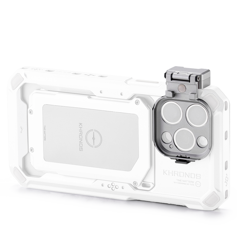 Адаптер светофильтра Tilta Khronos QR Filter Tray для iPhone 15 Pro/15 Pro Max Белый 