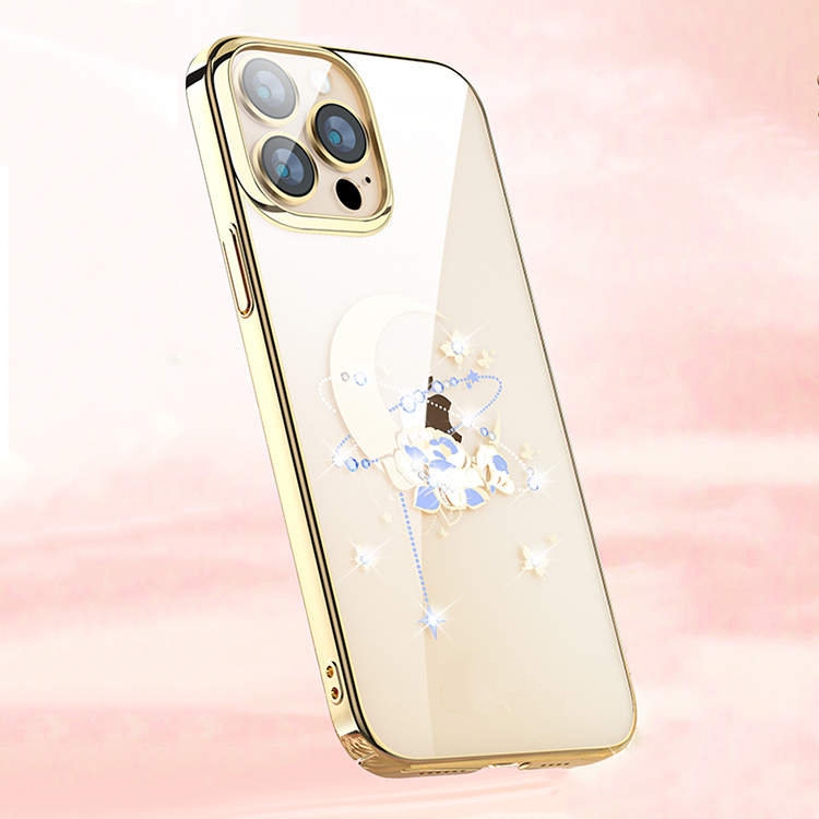 

Чехол PQY Moon для iPhone 13 Pro Max Flower Kingxbar IP 13 6.7