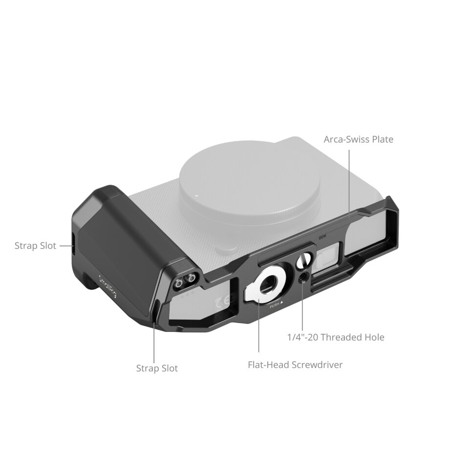 

Площадка с рукояткой SmallRig 5389 для Sigma BF Чёрная