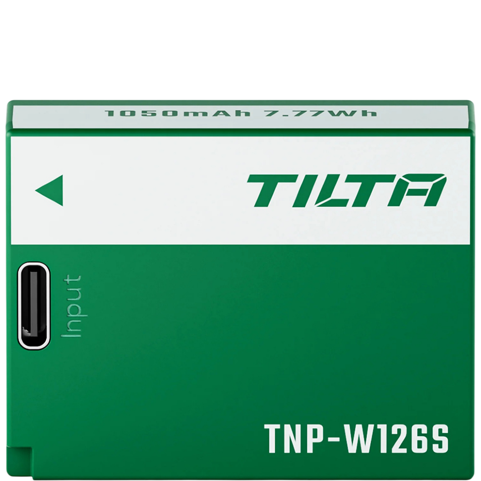 Аккумулятор Tilta NP-W126S Type-C 1050mAh Зелёный 