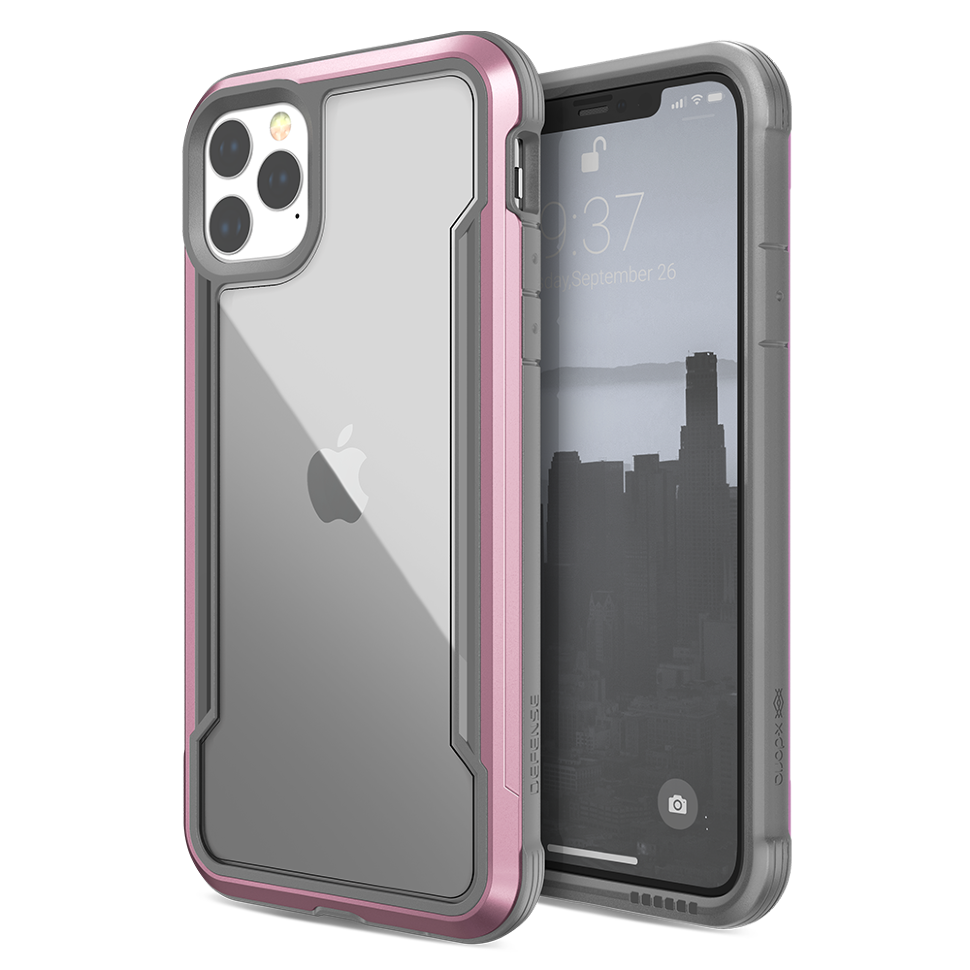 Чехол X-Doria Defense Shield для iPhone 11 Pro Max Розовое золото 