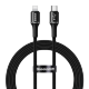 Кабель Baseus halo Type-C -Lightning PD 18W 1m Чёрный - Изображение 122820