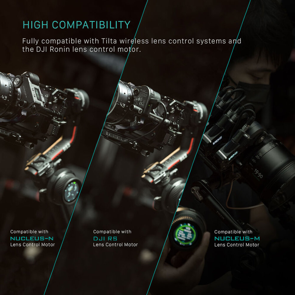 

Follow focus Tilta Nucleus Nano II Control Handle Kit II WLC-T05-K2