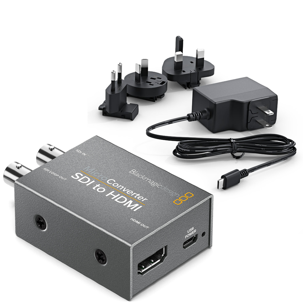 Микро конвертер Blackmagic Micro Converter SDI - HDMI wPSU 