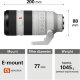 Объектив Sony FE 70–200 мм F2.8 GM OSS II - Изображение 261744