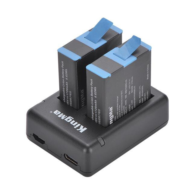 Зарядное устройство KingMa Dual для аккумулятора Insta360 Ace/Ace Pro BM065