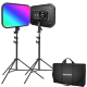 Комплект осветителей Neewer RGB168 (2 шт + стойки) - Изображение 254396