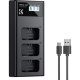 Зарядное устройство K&F Concept Triple Slot для NP-FW50 - Изображение 259605