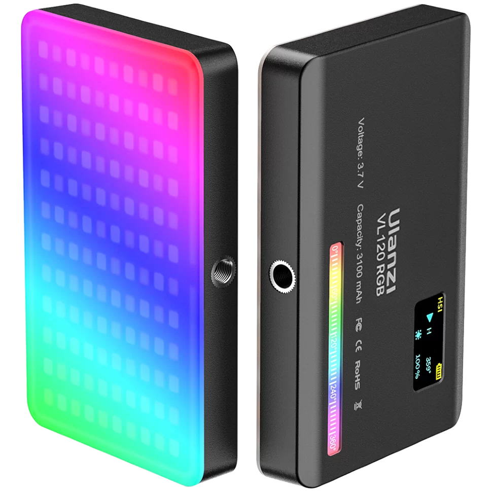 Осветитель Ulanzi VL120 RGB preOrder=30.04.2025