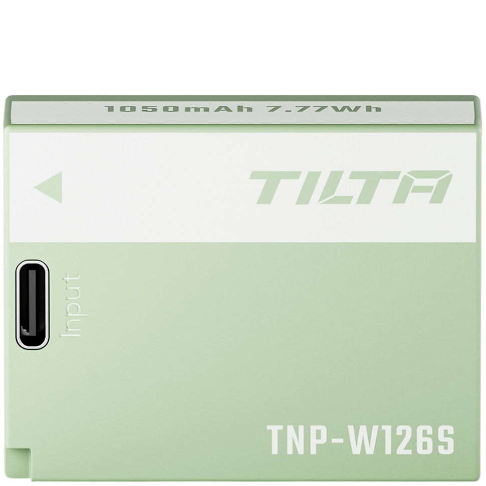 Аккумулятор Tilta NP-W126S Type-C 1050mAh Светло-зелёный 