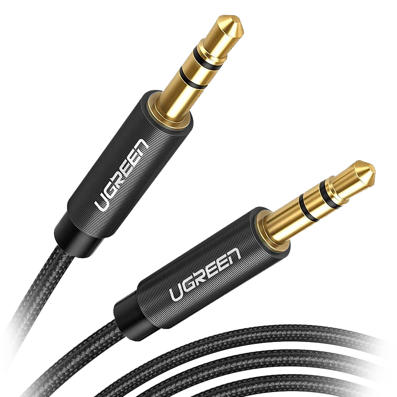 AUX кабель Ugreen mini Jack 3.5 Чёрный 