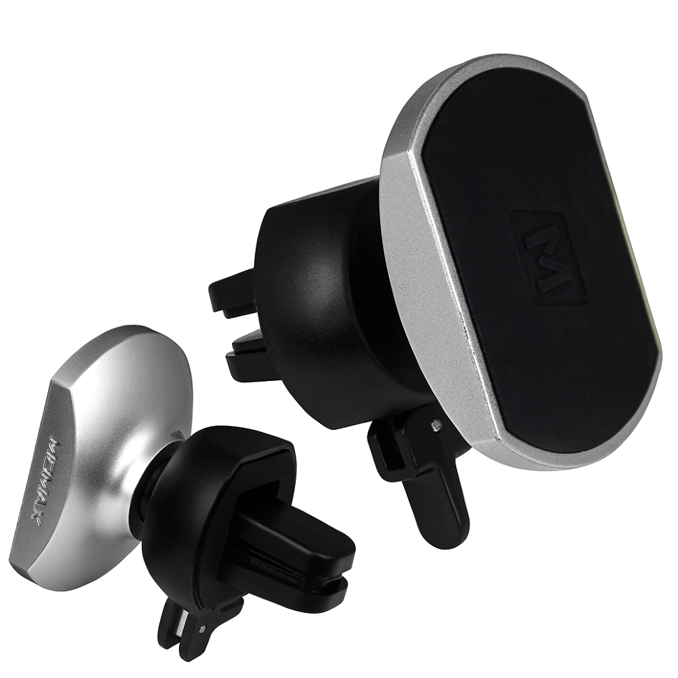 Автодержатель Momax Magnetic Mini Серебро 