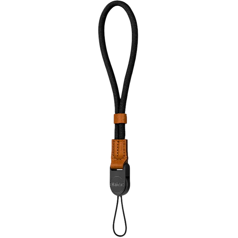 Ремешок на запястье Haida Woven Rope Wrist Strap Чёрный 
