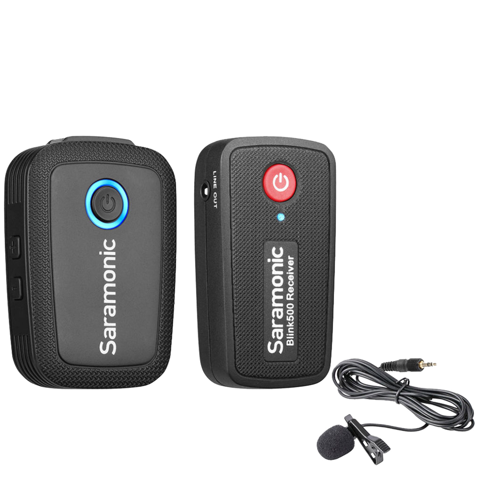 Радиосистема Saramonic Blink500 B1 (RX + TX) Чёрная 