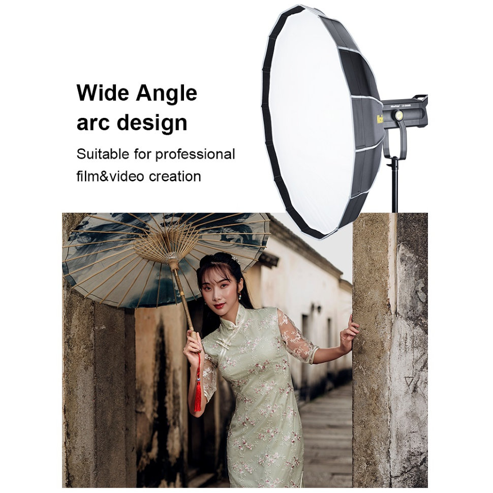 

Софтбокс NiceFoto Beauty dish Ø105cm с сотами 6120160