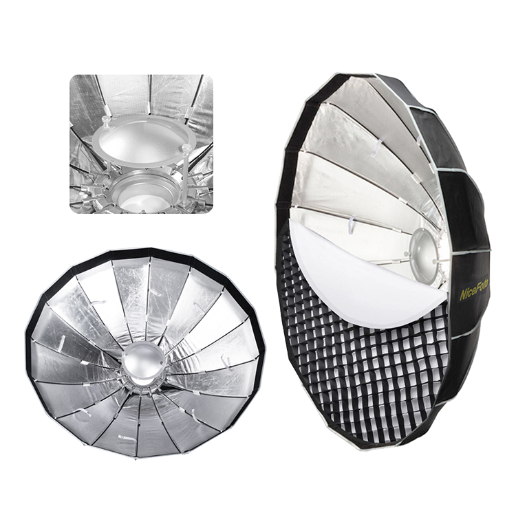 Софтбокс NiceFoto Beauty dish 105cm с сотами 6120160