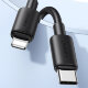 Кабель USAMS SJ712 YD Type-C - Lightning 30W Чёрный - Изображение 240675