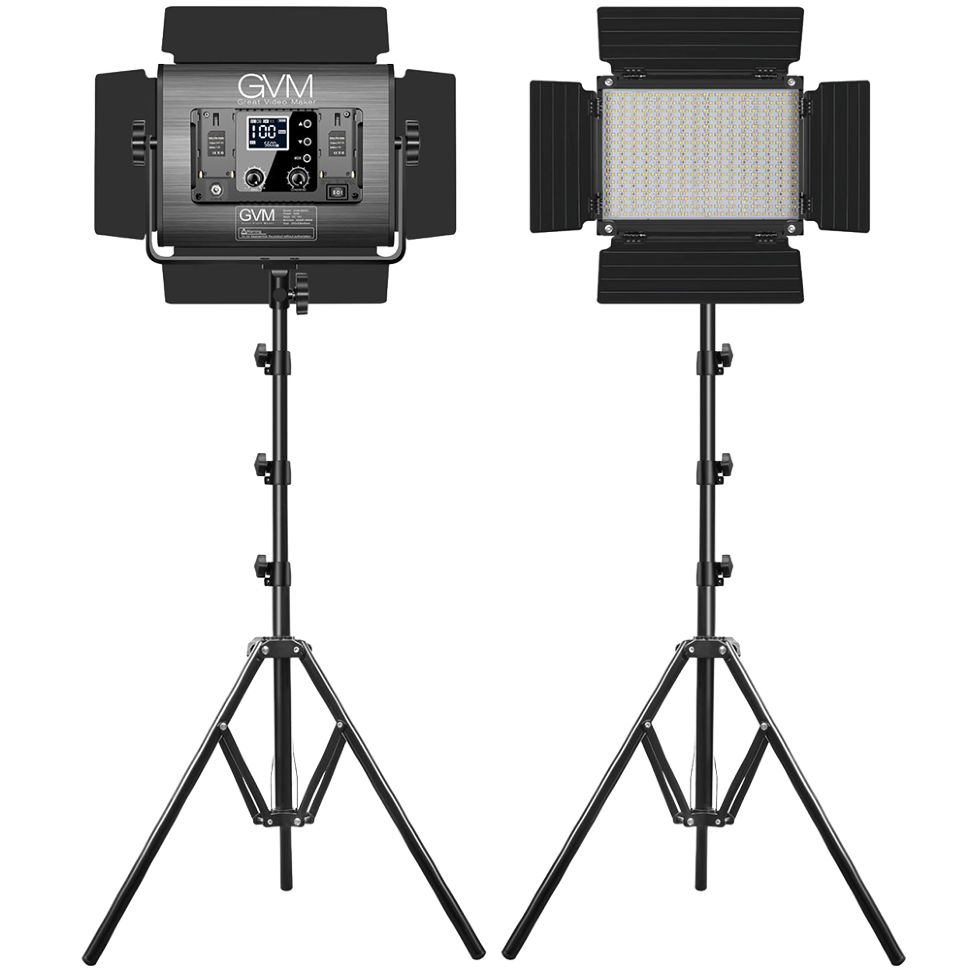 Комплект осветителей GVM 880RS (2шт) 