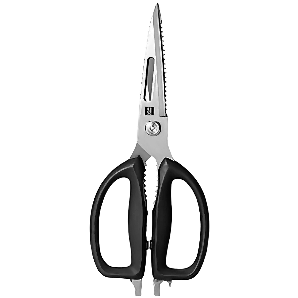 Кухонные ножницы HuoHou CNC HU0178 Чёрные 