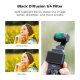 Комплект светофильтров K&F Concept CPL + Black Mist 1/4 + ND2-32 для DJI Osmo Pocket 3/4 (3шт) - Изображение 297449