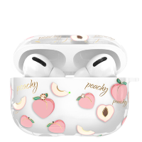 Артикул: 19041. Чехол PQY Fruit для Apple Airpods Pro Peach
